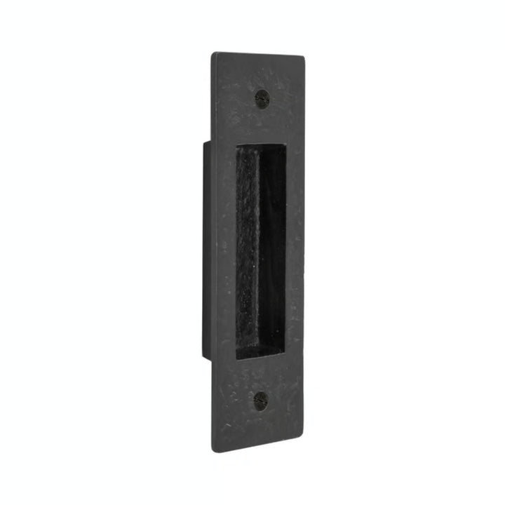 Griffmulde für Schiebetür Metall Schwarz 4,5 x 14,8 cm