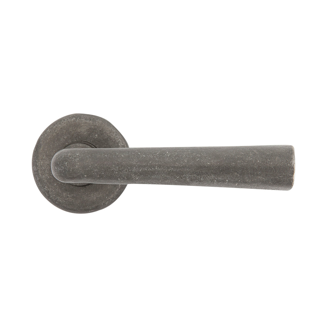 Türgriff "Bauhaus 1925" Rohmetall, Paar mit runder Rosette