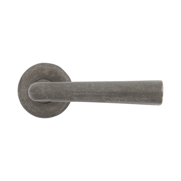 Türgriff "Bauhaus 1925" Rohmetall, Paar mit runder Rosette