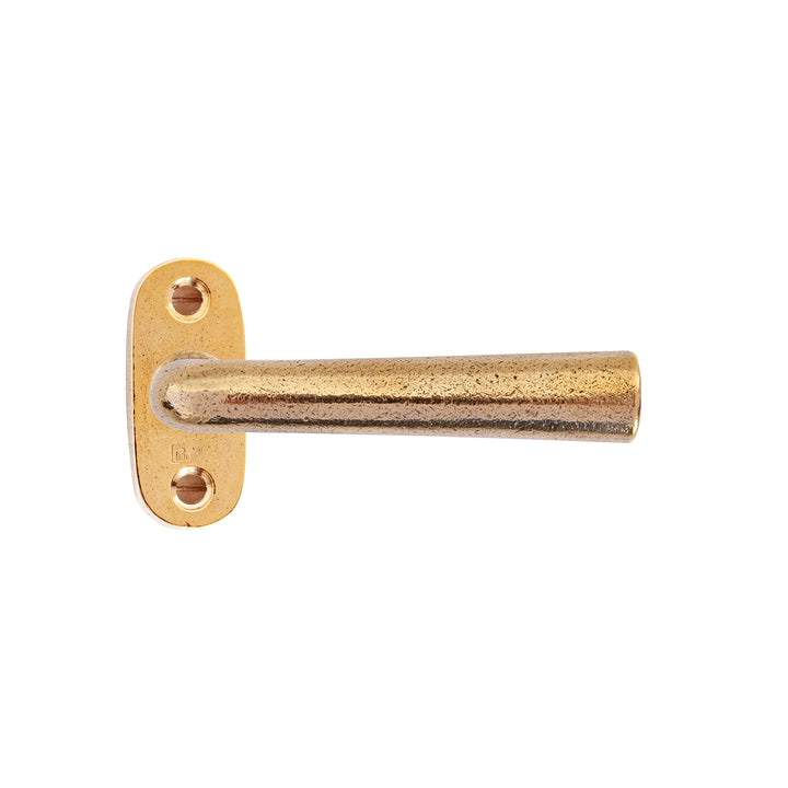 Türgriff "Bauhaus 1925" Metall Bronze poliert, Paar mit ovaler Rosette
