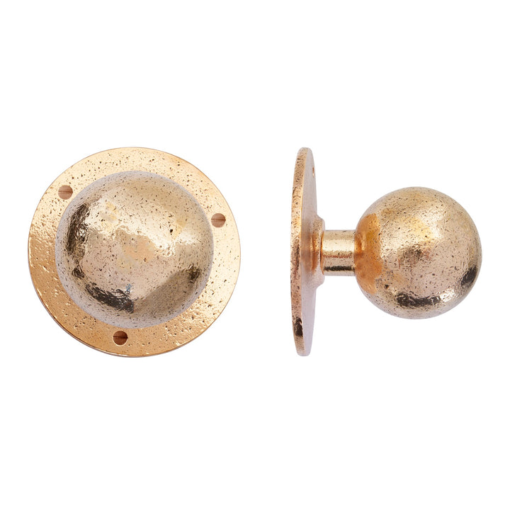 Türknauf Bronze poliert 75 mm