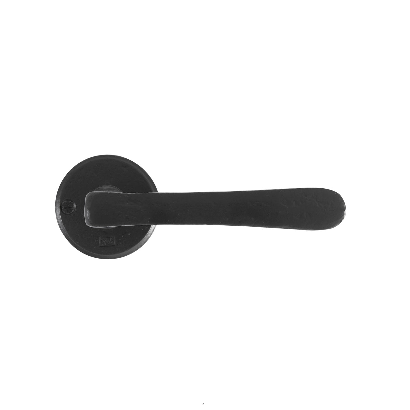 Tuergriff-schwarz-runde-Rosette