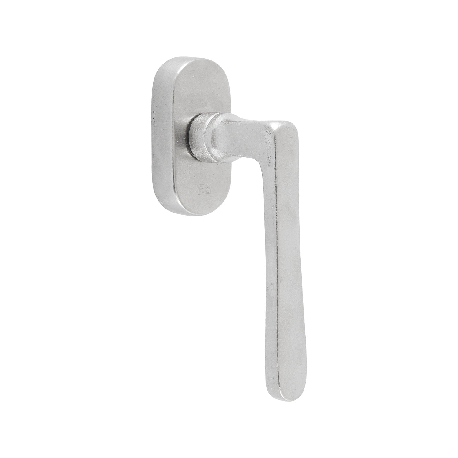 Fenstergriff-silber-glänzend-metall