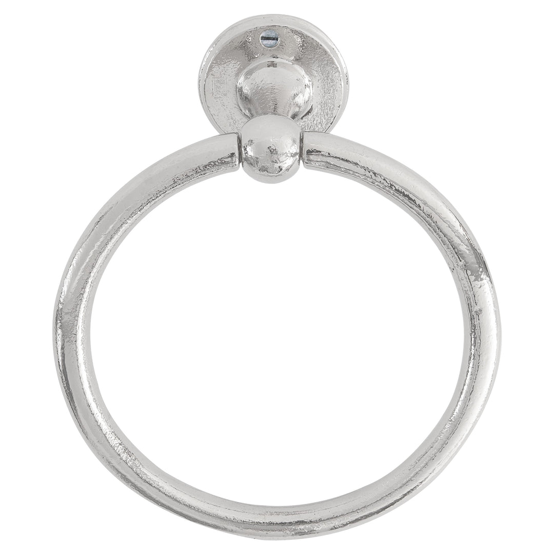 Handtuchhalter Ring weißbronze