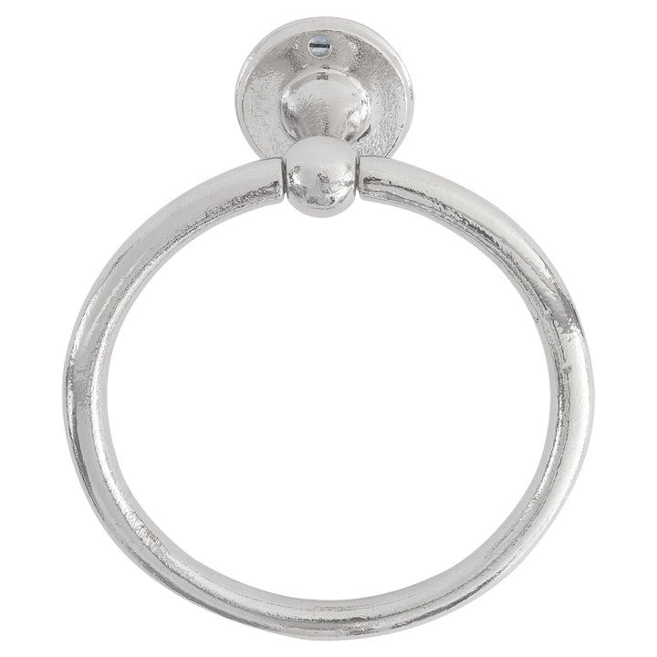 Handtuchhalter Ring weißbronze