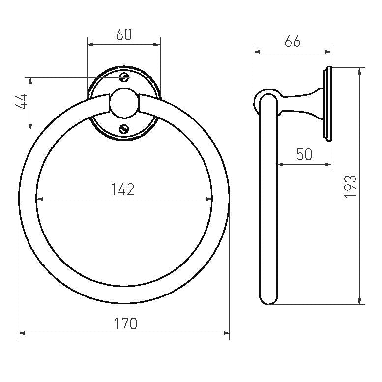 Handtuchhalter Ring