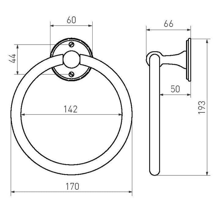 Handtuchhalter Ring
