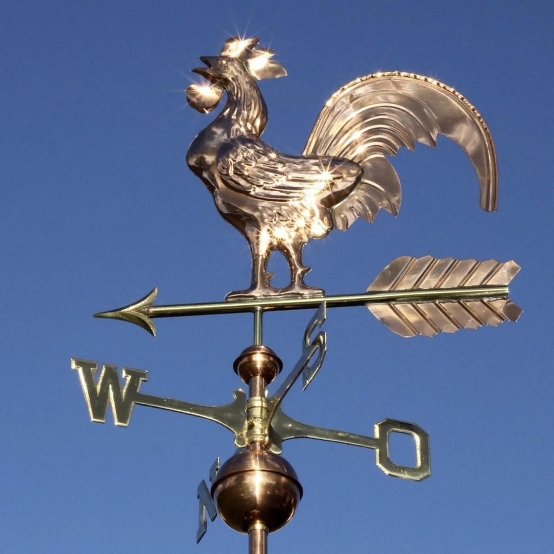 Wetterfahne groß - krähender Hahn 2