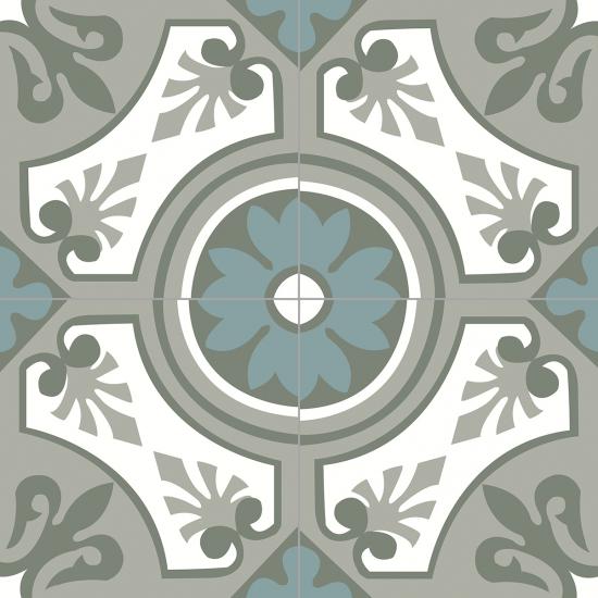 Zementfliese Lilly Grey 14 x 14 x 1,6 cm