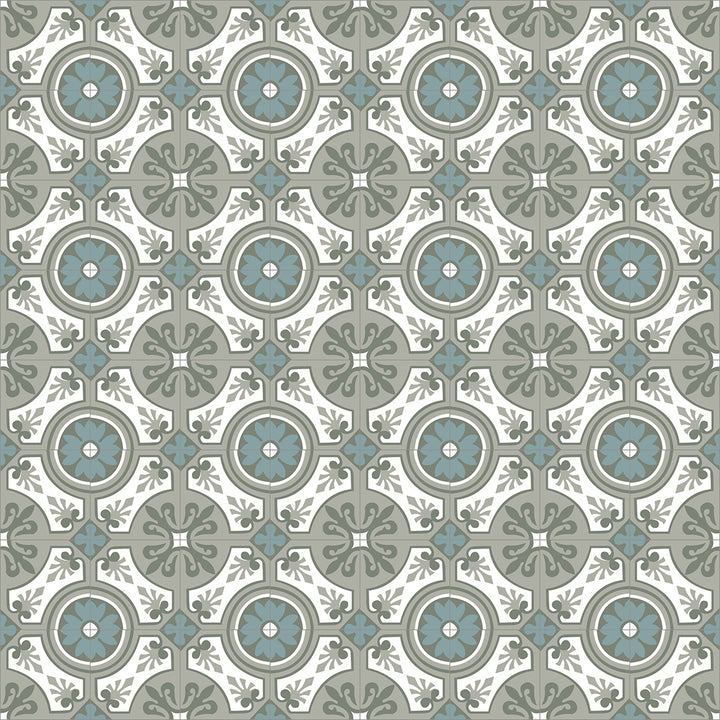 Zementfliese Lilly Grey 14 x 14 x 1,6 cm