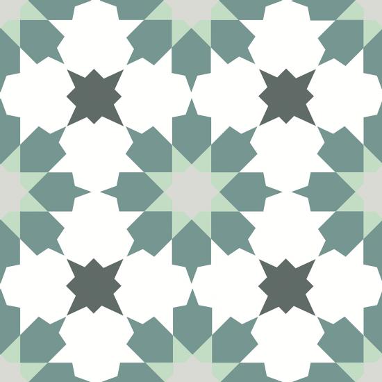 Zementfliese Safira Mint 20 x 20 x 1,6 cm - Muster