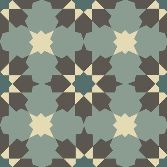 Zementfliese Safira Altgrün 20 x 20 x 1,6 cm