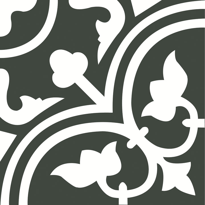 Zementfliese_Maria_20x20_schwarz_weiß2