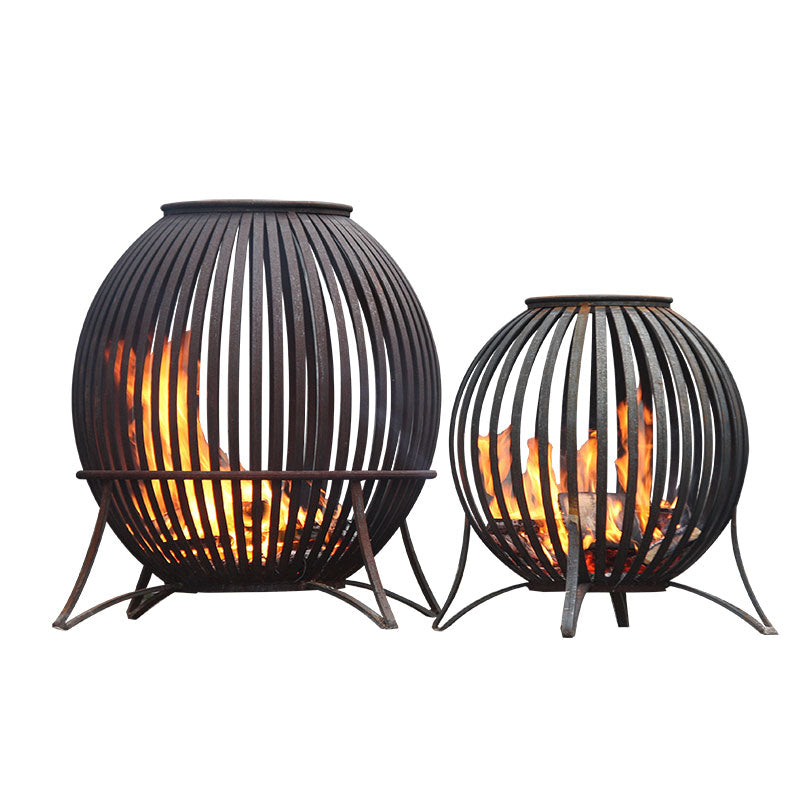 Feuerkorb metall gross_klein