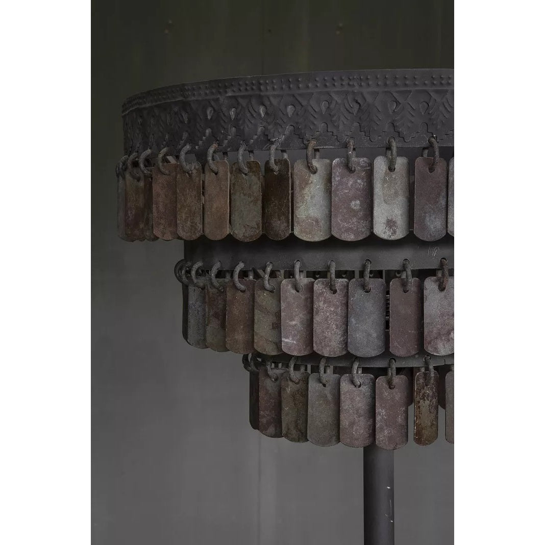 Stehlampe "Gudha" rund