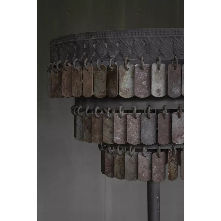 Stehlampe "Gudha" rund