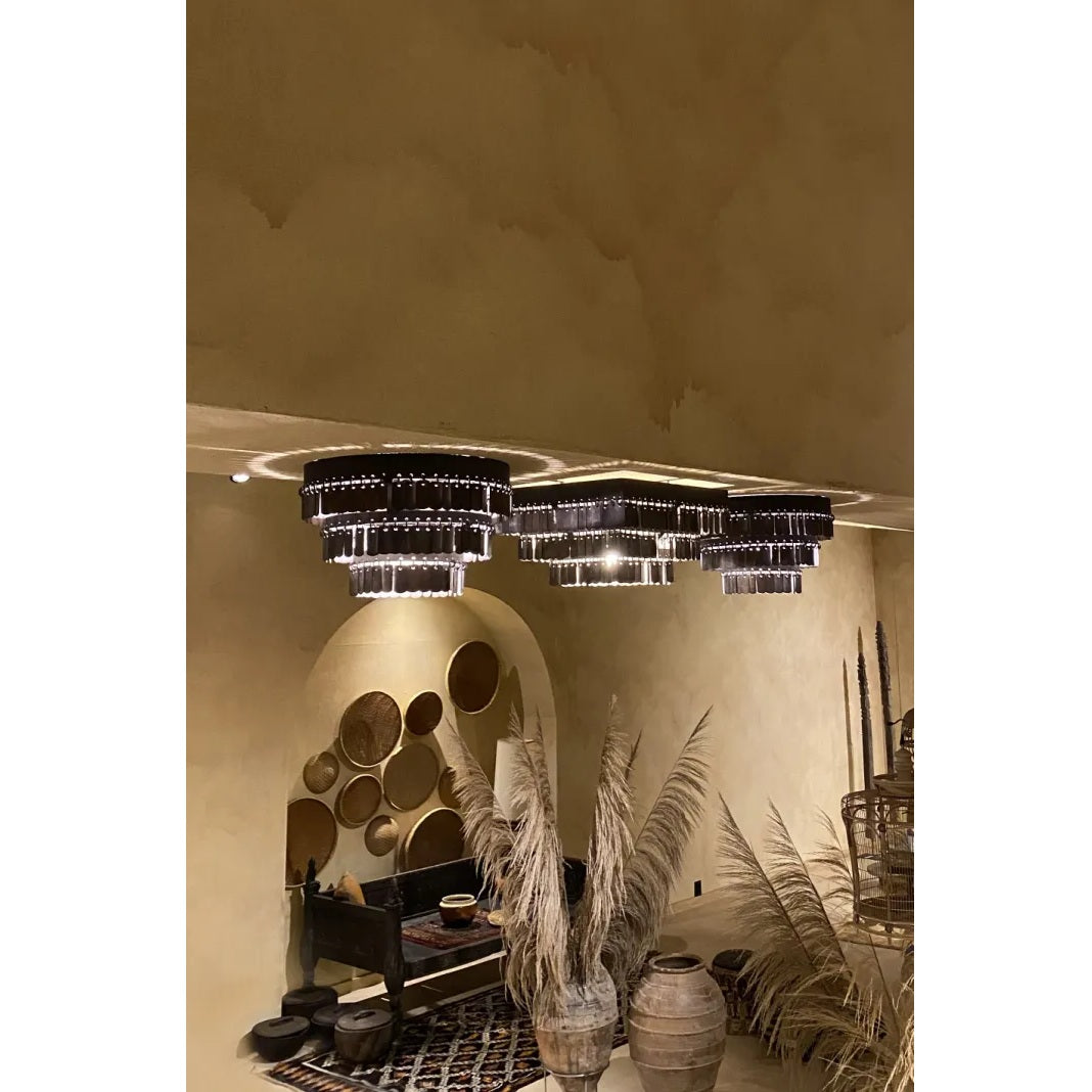 Deckenlampe "Gudha" rund