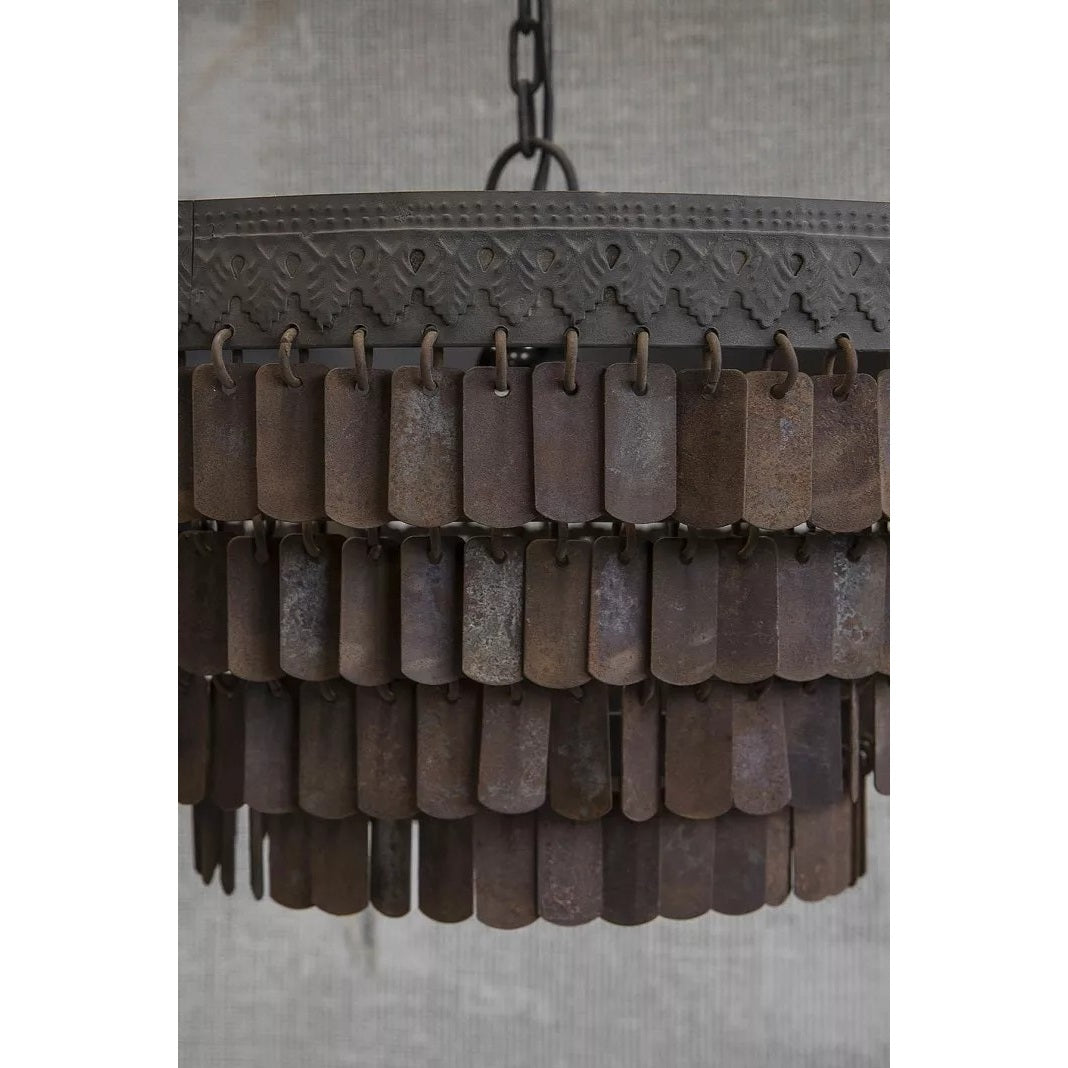 Hängelampe "Gudha" rund