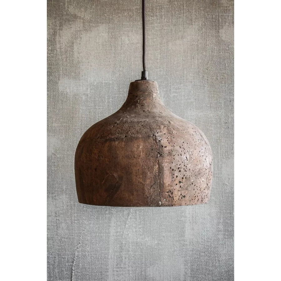 Hängelampe Bari aus Kork