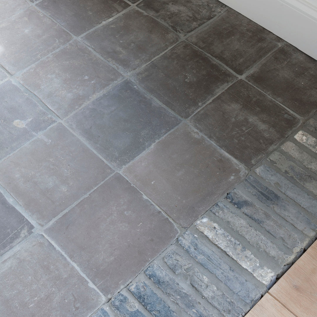 Terracottafliesen Braun-Grau